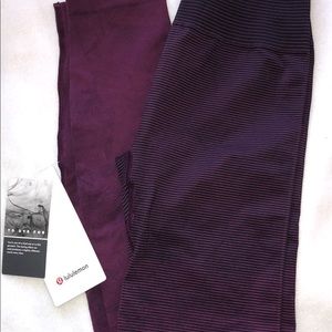 NWT Lululemon Ebb to Train tight